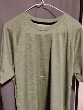 Balance Collection Olive Crew Neck Short Sleeve Shirt